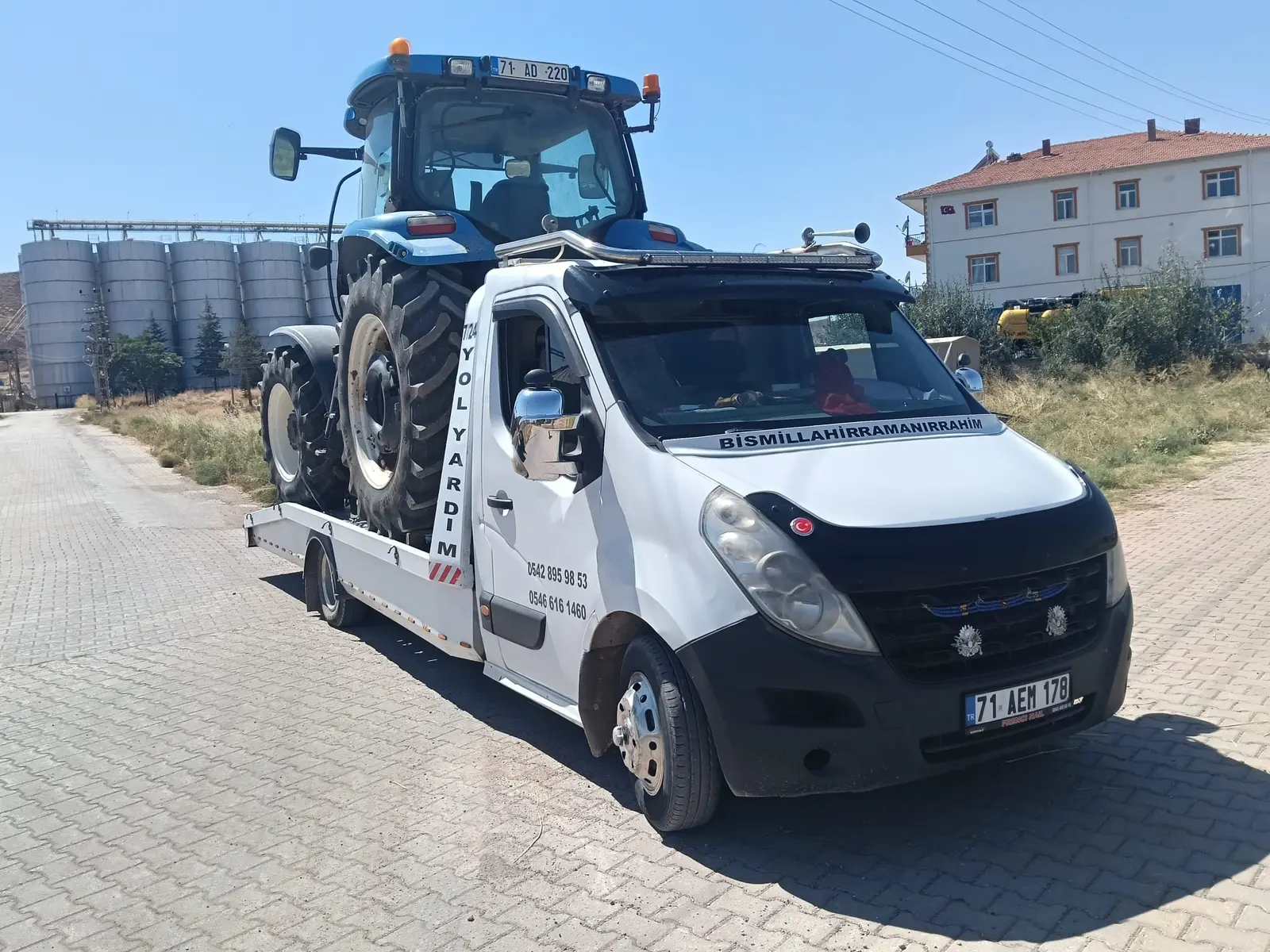 Kırıkkale Araz Oto Kurtarma saha çalışması ve güvenli araç taşıma 2