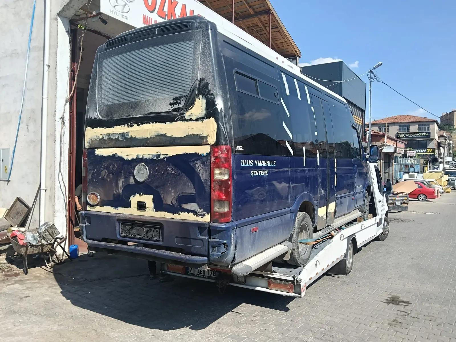 Kırıkkale Araz Oto Kurtarma saha çalışması ve güvenli araç taşıma 11
