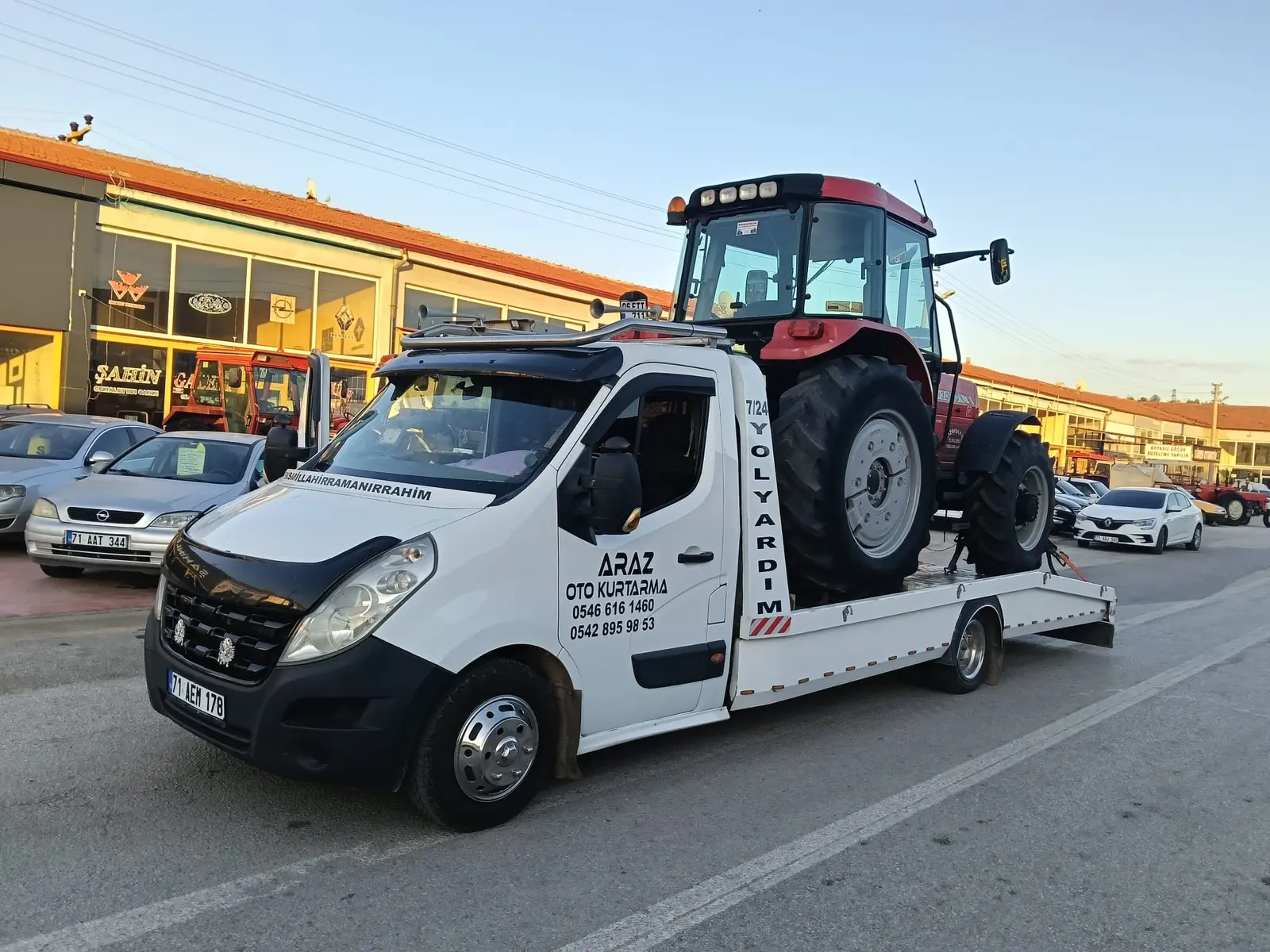 Kırıkkale Araz Oto Kurtarma saha çalışması ve güvenli araç taşıma 17
