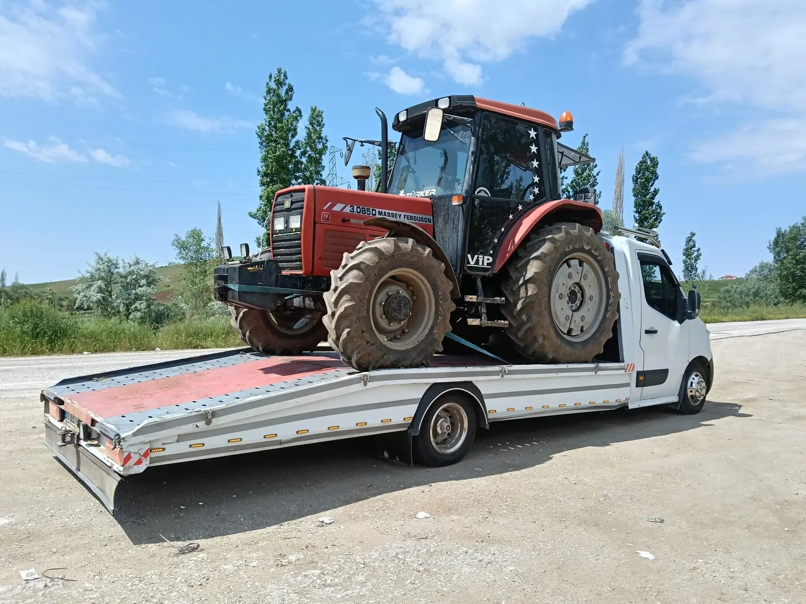 Kırıkkale Araz Oto Kurtarma saha çalışması ve güvenli araç taşıma 26